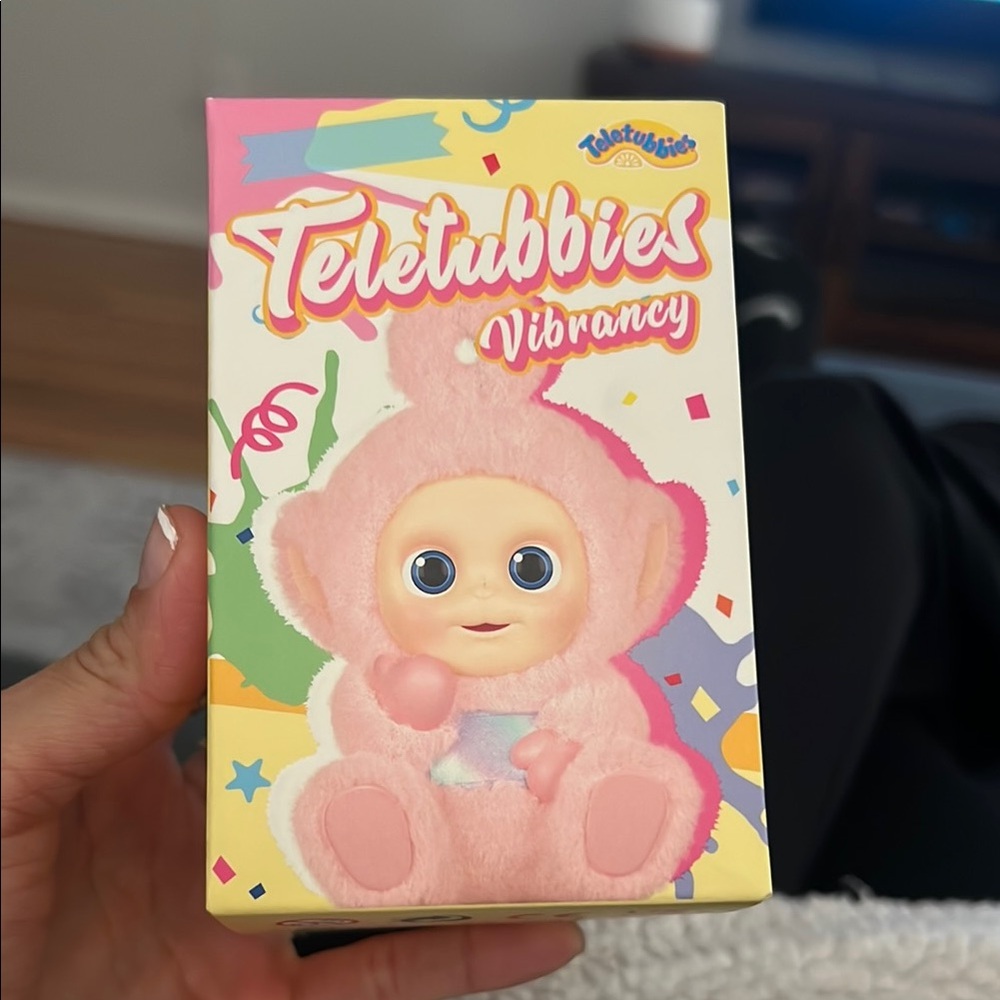 Teletubbies vibrancy popmart: Labubu style